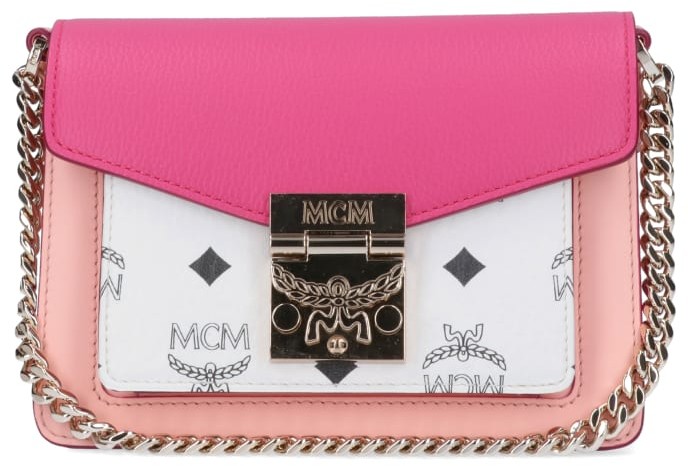 mcm pink pouch