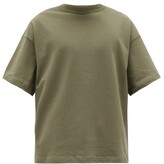 Thumbnail for your product : Raey Oversized Cotton-pique T-shirt - Khaki