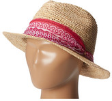 Thumbnail for your product : Hat Attack Fed Fedora with Fabric Band