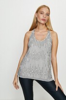 Thumbnail for your product : Coast Embellished Sequin Vest Top