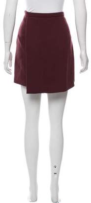 3.1 Phillip Lim Wool Zipper Mini Skirt