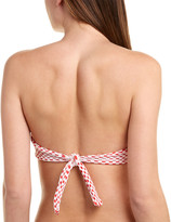 Thumbnail for your product : Shoshanna Swimwear Knot Front Bandeau Top