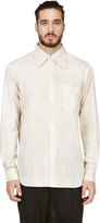 Thumbnail for your product : Comme des Garcons Homme Plus Off-White Treated Shirt