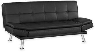 Serta Niles Convertible Sofa In Black