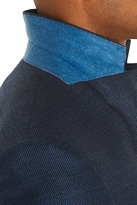 Thumbnail for your product : Ermenegildo Zegna Regular Fit Blue Semi Plain Jacket