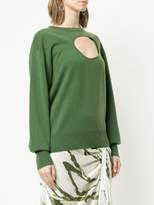 Thumbnail for your product : CHRISTOPHER ESBER cut-out detail jumper