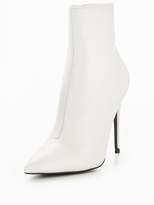 Thumbnail for your product : Kurt Geiger Ride White Leather Ankle Boot