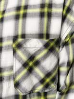 Thumbnail for your product : Diesel ripped plaid shirt