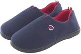 Thumbnail for your product : ULTRAIDEAS Men's Comfort Polar Fleece Slip on Slippers Color Block Memory Foam House Loafers Shoes w/Indoor, Outdoor Sole (, Navy Blue)