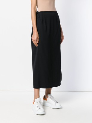 Yohji Yamamoto Pre-Owned Mid-Length Pencil Skirt