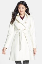 Thumbnail for your product : GUESS Double Breasted Wool Blend Trench Coat (Online Only)