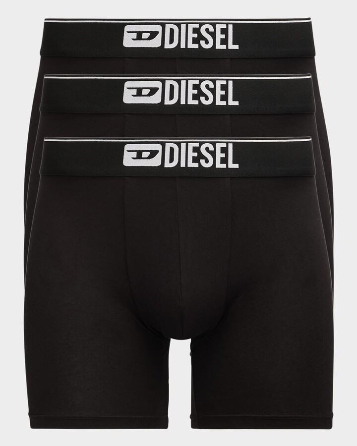 Men's Sebastian Solid DBox 3-Pack Boxer Briefs