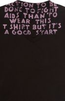 Thumbnail for your product : Maison Margiela 20th Anniversary Special Edition AIDS Tee-Black