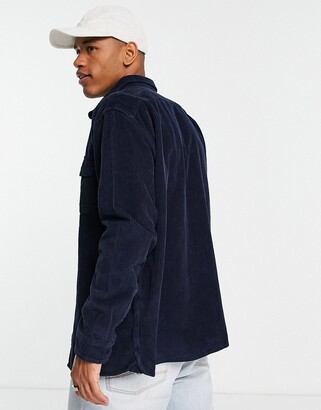 Levi's corduroy shirt in navy - ShopStyle