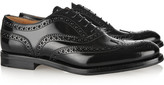 Thumbnail for your product : Church's The Burwood glossed-leather brogues