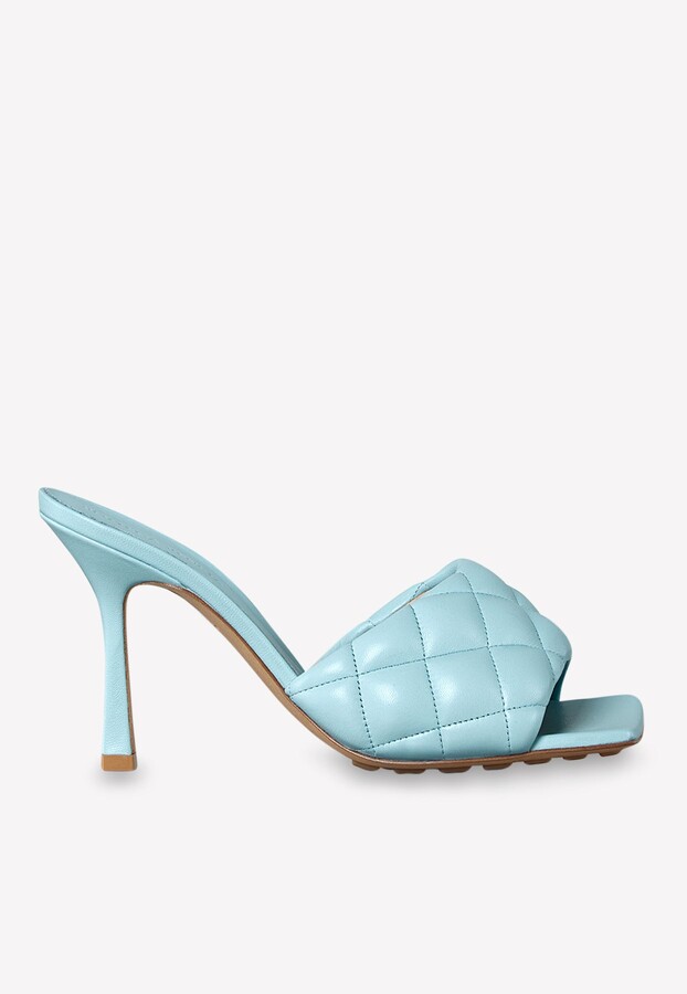 Bottega Veneta Blue Women S Sandals Shop The World S Largest Collection Of Fashion Shopstyle