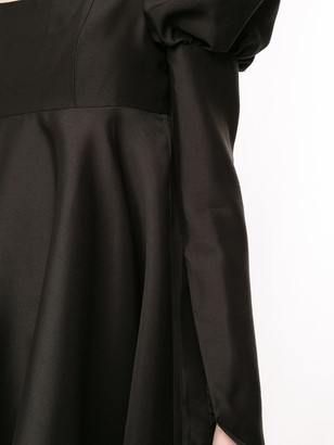 macgraw Swifts puff-sleeve mini dress