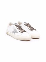 Thumbnail for your product : Golden Goose Kids TEEN Superstar glitter-detail trainers