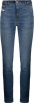 Mid-Rise Skinny Jeans 