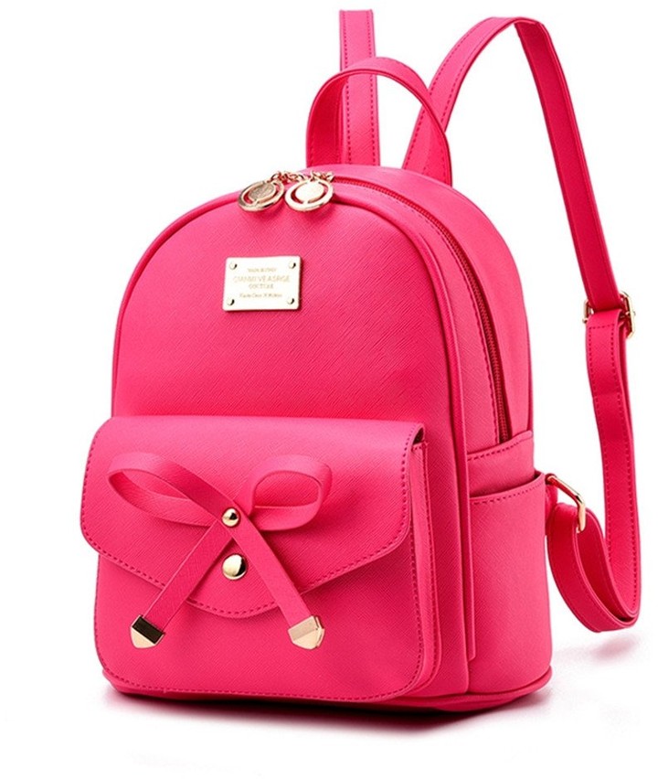 cute leather backpack purse