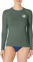 Thumbnail for your product : Body Glove Women's Smoothies Sleek Solid Long Sleeve Rashguard with UPF 50+ Rash Guard Shirt