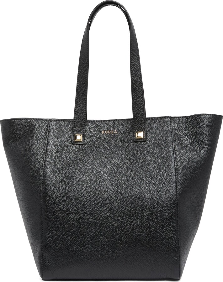 Furla Afrodite Double Handle Leather Tote Bag - ShopStyle