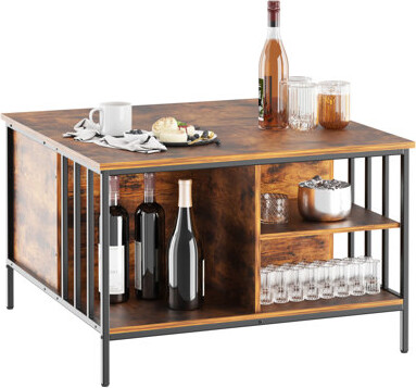 Farmhouse Lift Top Coffee Table With Storage - 31.5" Adjustable Height Living Room Table, Multifunctional Center For Family With Hidden Compartment &