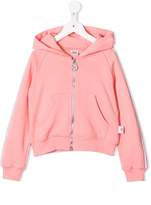 Thumbnail for your product : Gcds Kids cropped hooded sweatshirt