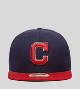 Thumbnail for your product : New Era Heritage Series Indians 59FIFTY Fitted Cap