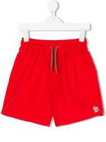 Thumbnail for your product : Paul Smith Junior drawstring waist swim shorts