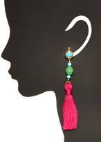 Thumbnail for your product : Kenneth Jay Lane Bead & Tassel Statement Earrings