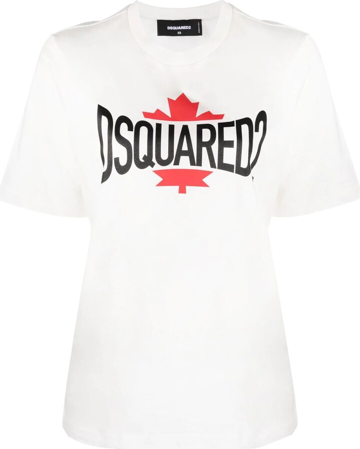 DSQUARED2 Maple Leaf Print T Shirt - ShopStyle