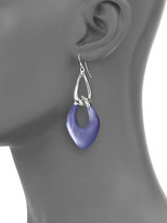 Thumbnail for your product : Alexis Bittar Lucite Double-Link Drop Earrings/Lavender
