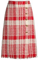 Thumbnail for your product : Escada Reeat Fringe Tweed Skirt