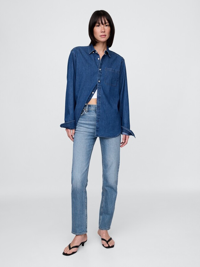 Gap High Rise ’90s Straight Jeans