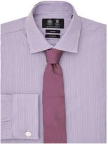 Thumbnail for your product : Austin Reed Non-Iron Classic Fit Fine Rope Stripe Shirt