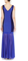 Thumbnail for your product : Halston Satin Contrast Gown