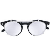 Linda Farrow - lunettes de soleil à clips 569 C2