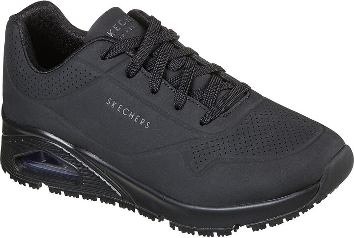 Skechers Work Women's Uno Slip Resistant Lace Up Athletic Work Shoes