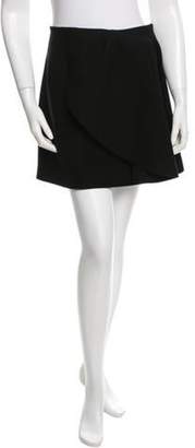 Balenciaga Pleated Mini Skirt w/ Tags Black Pleated Mini Skirt w/ Tags