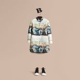 Thumbnail for your product : Burberry Reclining Figure: Bunched Print Shirt Dress