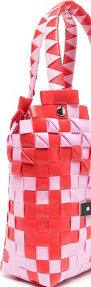 Marni Kids Colour-Block Diamond Basket Bag
