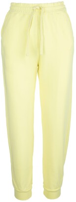 RED Valentino Canary Yellow Jersey Track Pants