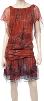 Thumbnail for your product : Max Studio Printed Chiffon Dress