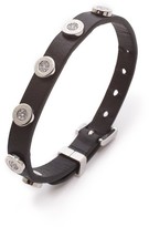 Thumbnail for your product : Michael Kors Pave Logo Disc Single Wrap Bracelet