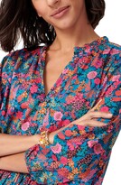 Thumbnail for your product : J.Crew Liberty(R) Ruffle Neck Tiered Popover Dress