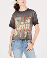 Thumbnail for your product : True Vintage Cropped Cotton Beatles-Graphic T-Shirt