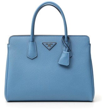 prada saffiano bag blue