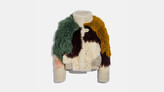 Thumbnail for your product : Coach Pieced Shearling Blouson