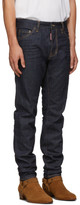 Thumbnail for your product : DSQUARED2 Indigo Resin 3D Cool Guy Jeans